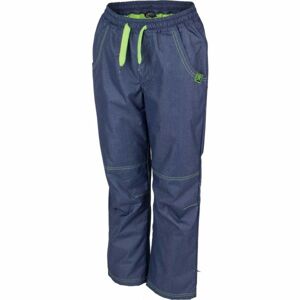 Lewro NING zelená 140-146 - Dětské zateplené kalhoty