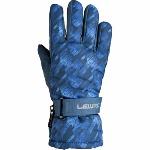 Lewro PYRY modrá 4-7 - Dětské lyžařské rukavice