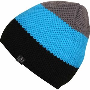 Lewro RYAN Chlapecká pletená čepice, černá, velikost 12-15