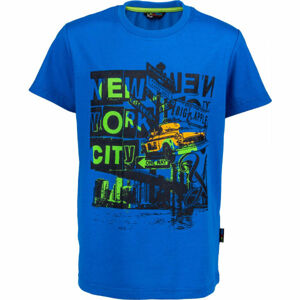 Lewro RIGBY modrá 152-158 - Chlapecké triko
