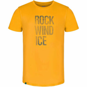 Loap ALWIN žlutá XL - Pánské triko