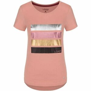 Loap BANDA Dámské triko, růžová, veľkosť XL