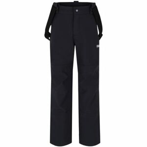 Loap LEWRY černá 146-158 - Dětské softshellové kalhoty