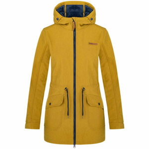 Loap LECUKA Dámský softshellový kabát, žlutá, velikost S