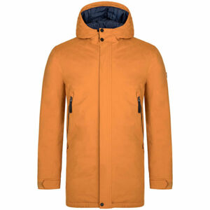 Loap NAKIO Pánský kabát, žlutá, velikost XL