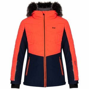 Loap OKUMA Dětská lyžařská bunda, oranžová, velikost 128