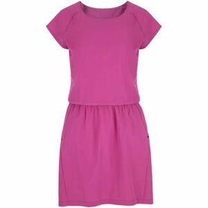 Loap UMBRIA Dámské outdoorové šaty, růžová, velikost M