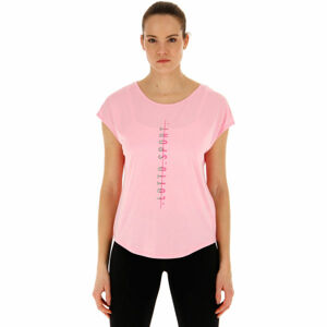 Lotto DINAMICO W III TEE PRT2 VI Dámské tričko, růžová, velikost XL