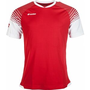 Lotto JERSEY OMEGA červená XL - Pánské sportovní triko