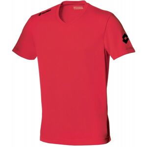 Lotto JERSEY TEAM EVO JR červená XL - Dětský fotbalový dres