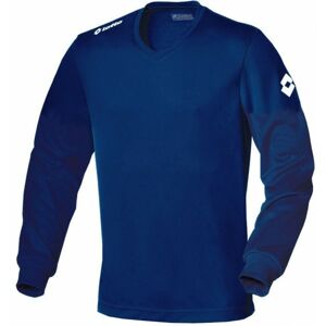 Lotto JERSEY TEAM EVO LS tmavě modrá XL - Pánský fotbalový dres