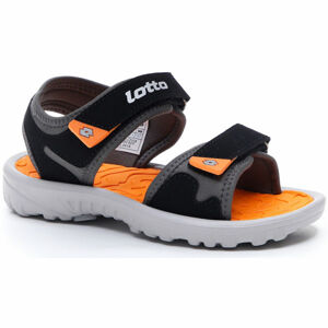 Lotto LAS ROCHAS IV CL Dětské sandály, černá, veľkosť 31