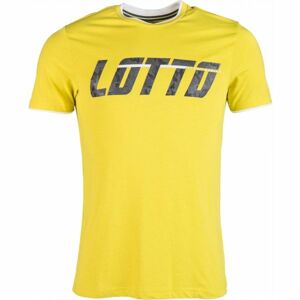 Lotto LOGO II TEE JS žlutá XL - Pánské tričko