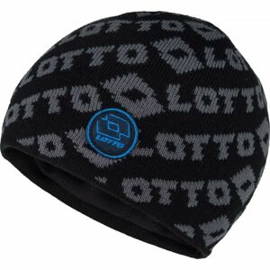 Lotto PETT Chlapecká pletená čepice, černá, velikost UNI