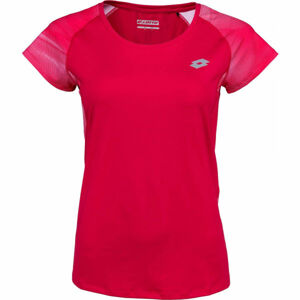 Lotto DARLA Dámské sportovní tričko, červená, velikost L
