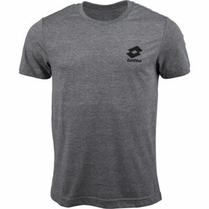 Lotto BS TEE Pánské tričko, tmavě šedá, veľkosť XL