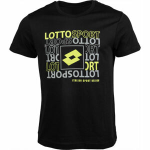 Lotto TEE SUPRA JS černá XXL - Pánské tričko