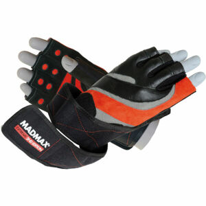 MADMAX EXTREME 2nd EDITION Fitness rukavice, černá, velikost L