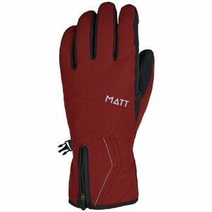 Matt ANAYET GLOVES Dámské lyžařské rukavice, červená, veľkosť S