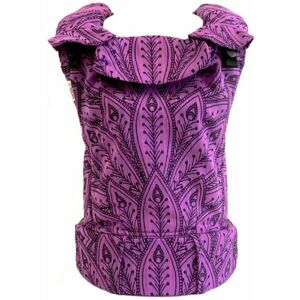 MONILU UNI PEACOCK LILAC Rostoucí šátkové nosítko pro děti, fialová, velikost UNI