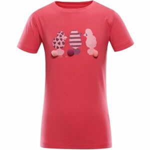 NAX POLEFO Dětské triko, růžová, velikost 140-146