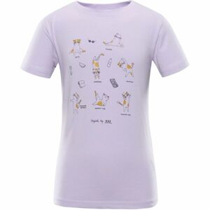 NAX POLEFO Dětské triko, fialová, velikost 116-122