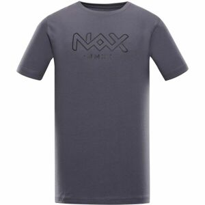 NAX QADAS Pánské triko, šedá, velikost XL