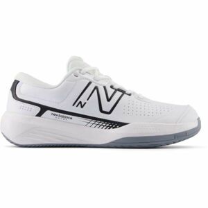 New Balance 696V5 Pánská tenisová obuv, bílá, velikost 41.5