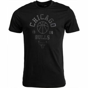New Era NBA TONAL BASKETBALL TEE CHICAGO BULLS BLK černá S - Pánské triko