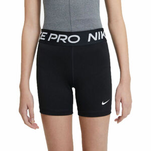 Nike NP 3IN SHORT G Dívčí šortky, černá, veľkosť S
