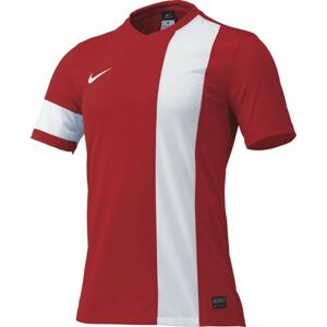 Nike STRIPED DIVISION III Dětský fotbalový dres, červená, veľkosť XL