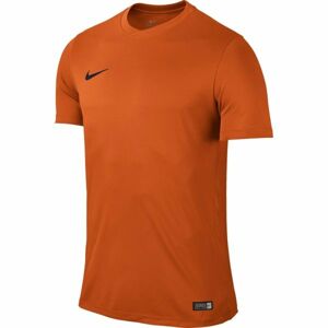 Nike SS YTH PARK VI JSY Chlapecký fotbalový dres, oranžová, velikost S