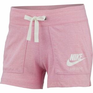 Nike NSW GYM VNTG SHORT W světle růžová L - Dámské kraťasy