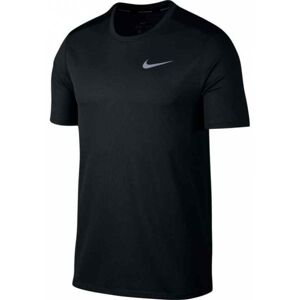 Nike BRTHE RUN TOP SS černá XL - Pánský běžecký top