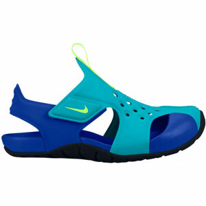 Nike SUNRAY PROTECT 2 PS Dětské sandály, tyrkysová, velikost 33.5