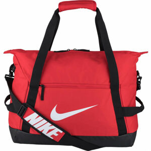 Nike ACADEMY TEAM M DUFF Sportovní taška, Červená,Černá,Bílá, velikost UNI