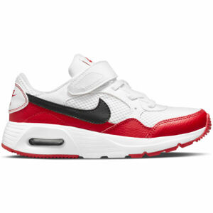 Nike AIR MAX SC Chlapecká volnočasová obuv, Bílá,Červená,Černá, velikost 1.5Y