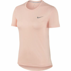 Nike MILER TOP SS W růžová XS - Dámský běžecký top