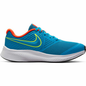 Nike STAR RUNNER 2 GS modrá 7 - Dětská běžecká obuv