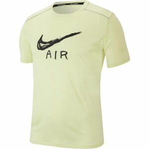 Nike MILER COOL SS GX HBR žlutá XXL - Pánské tričko