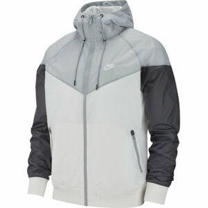 Nike NSW HE WR JKT HD M šedá XL - Pánská bunda