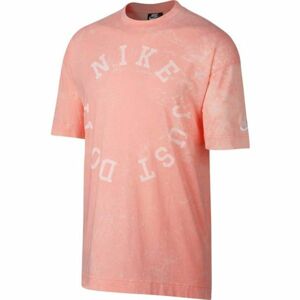 Nike NSW CE TOP SS WASH růžová S - Pánské tričko
