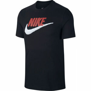 Nike NSW TEE BRAND MARK M černá M - Pánské tričko