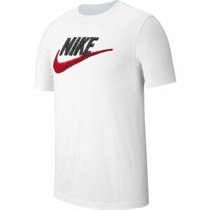 Nike NSW TEE BRAND MARK M bílá L - Pánské tričko