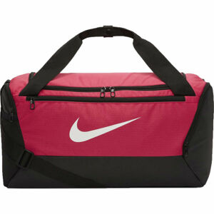 Nike BRASILIA S DUFF 9.0 Sportovní taška, červená, velikost UNI