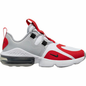 Nike AIR MAX INFINITY GS Dětská volnočasová obuv, šedá, velikost 38.5
