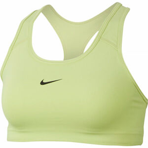 Nike SWOOSH BRA PAD Dámská sportovní podprsenka, Světle zelená,Černá, velikost XS