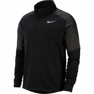 Nike PACER TOP HYBRID Pánská triko, Černá,Tmavě šedá,Bílá, velikost XL
