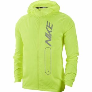 Nike ESSNTL JKT FLASH PO AIR M žlutá M - Pánská běžecká bunda