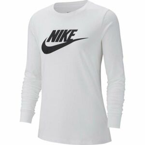 Nike NSW TEE ESSNTL LS ICON FTRA Dámské triko, bílá, veľkosť L
